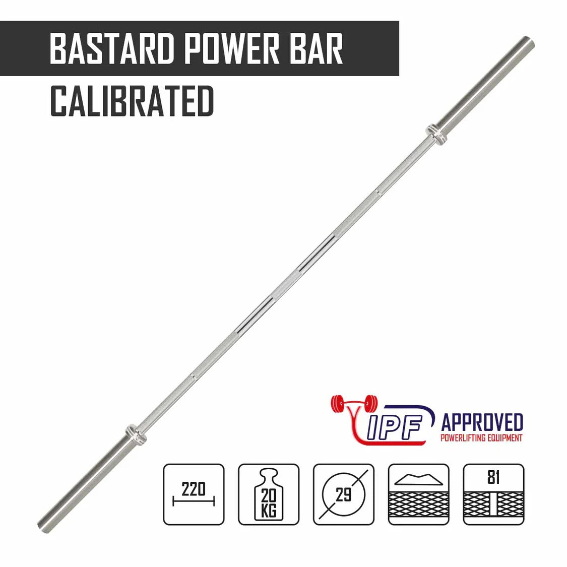 StrengthShop IPF Powerlifting Bar